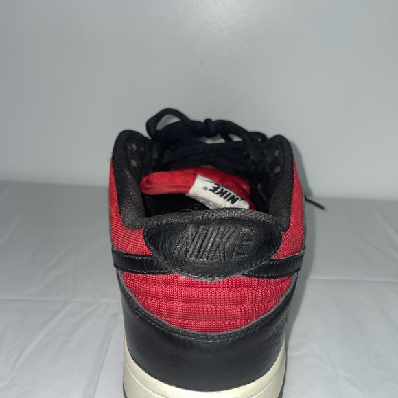 Nike Dunk Low varsity red black (2010) no box rare collection shoes - Picture 13 of 16